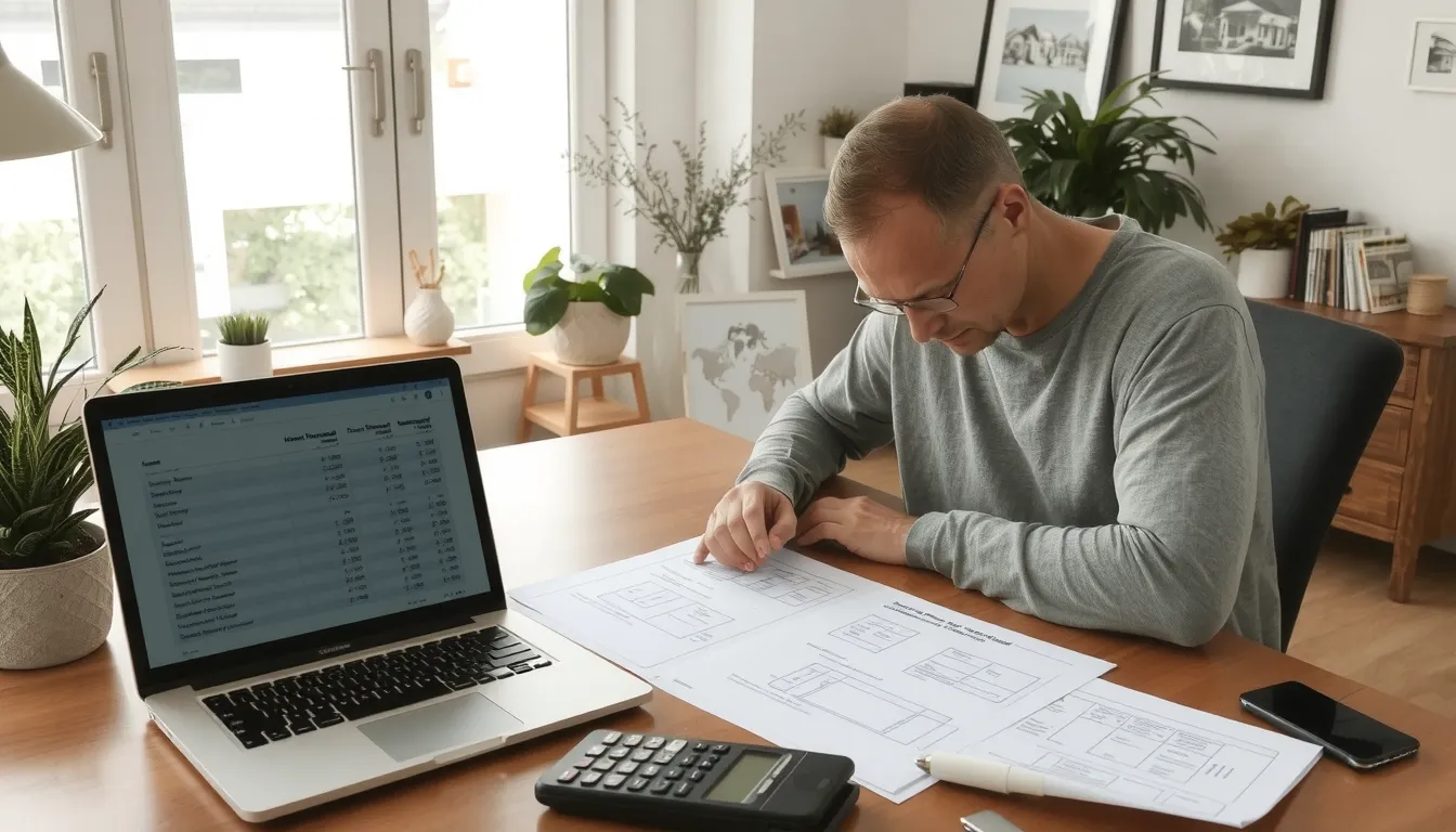budget détaillé construction maison