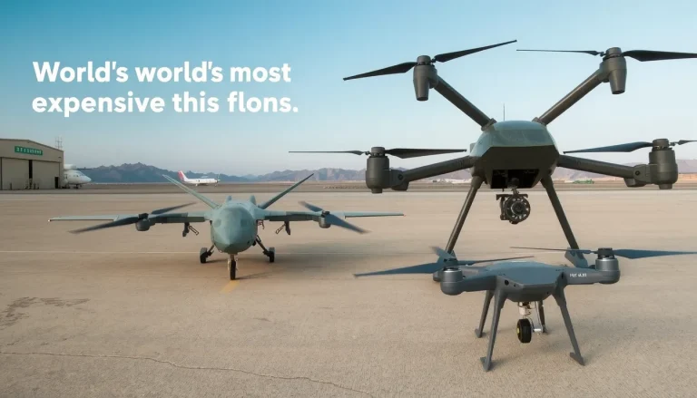 Quels sont les drones les plus chers au monde ?