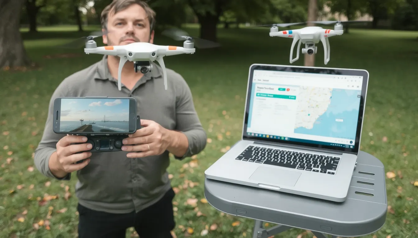 prise de vue par drone