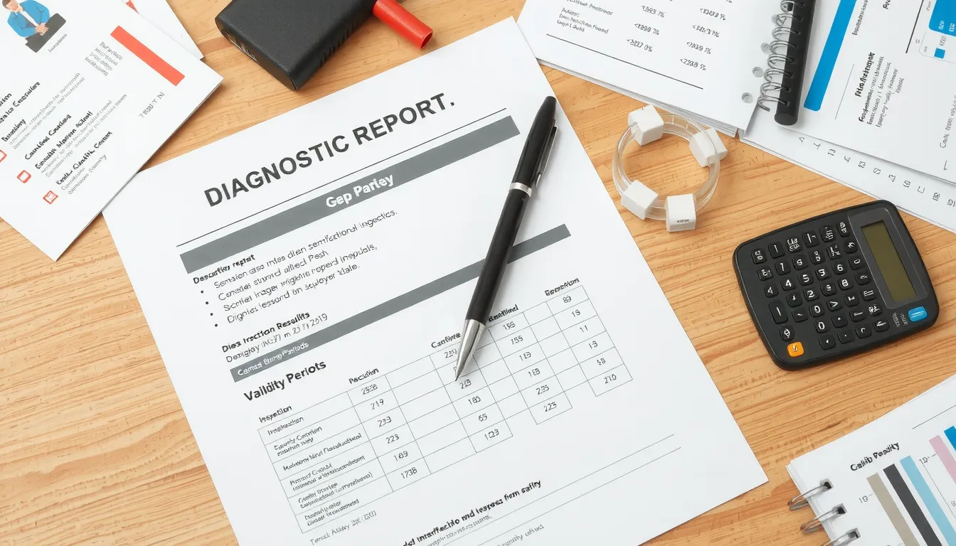 tableau des diagnostics immobiliers