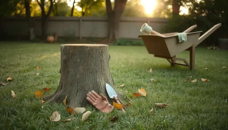 Outil pour enlever une souche d&rsquo;arbre : le guide complet du dessouchage réussi