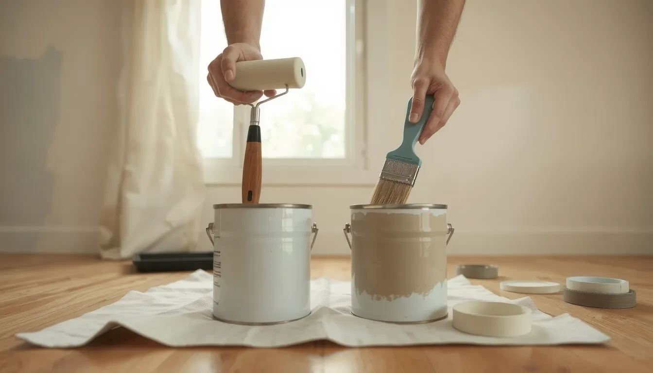 peinture mate ou satinée